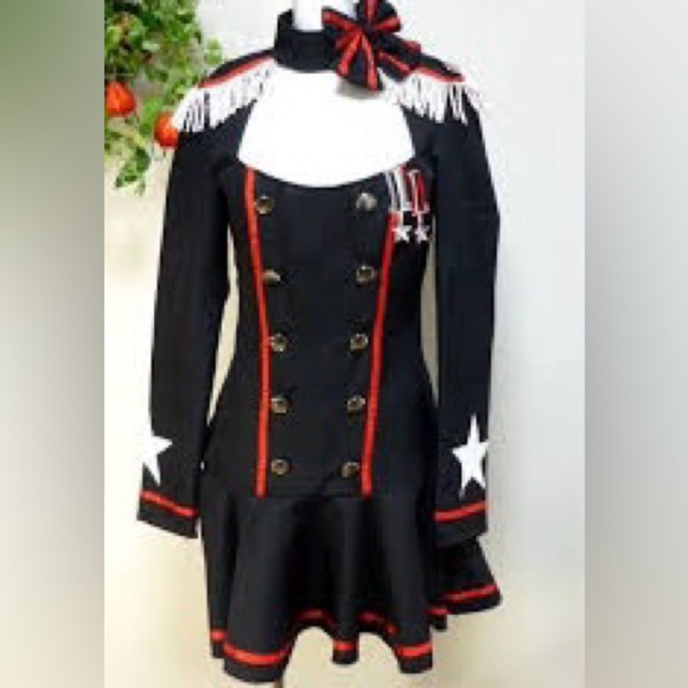 Leg Avenue Major Mayhem Sexy Military Costume Dress Size M Halloween Cosplay